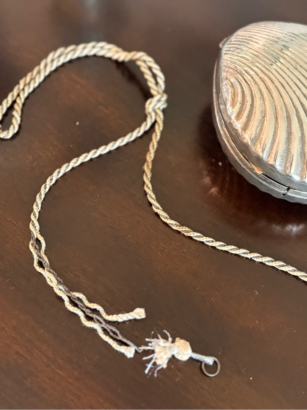 Purse Vintage Silver-Tone Shell Clutch Purse | Evening Bag Coastal Glam - Picture 14 of 16